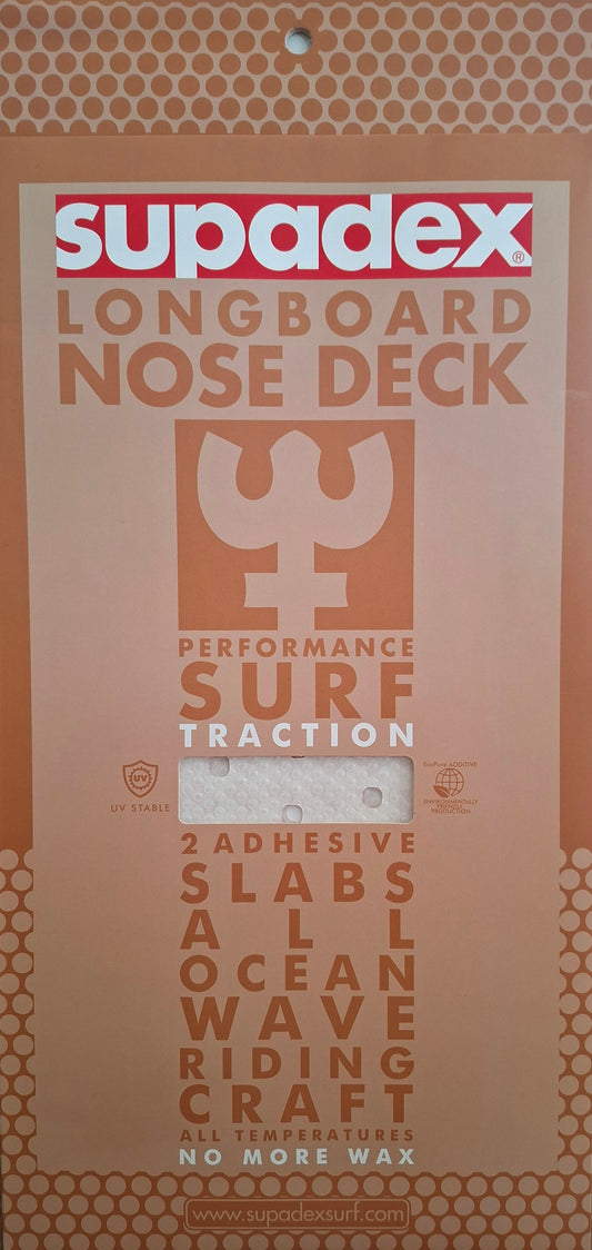 Supadex Longboard Nose Deck 2pcs (0.9mm) Clear